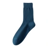 One-piece consignment of mid-calf socks for men, thickened business socks for autumn and winter, new casual and breathable men's socks from Zhuji, solid-colored cotton socks Item Picture